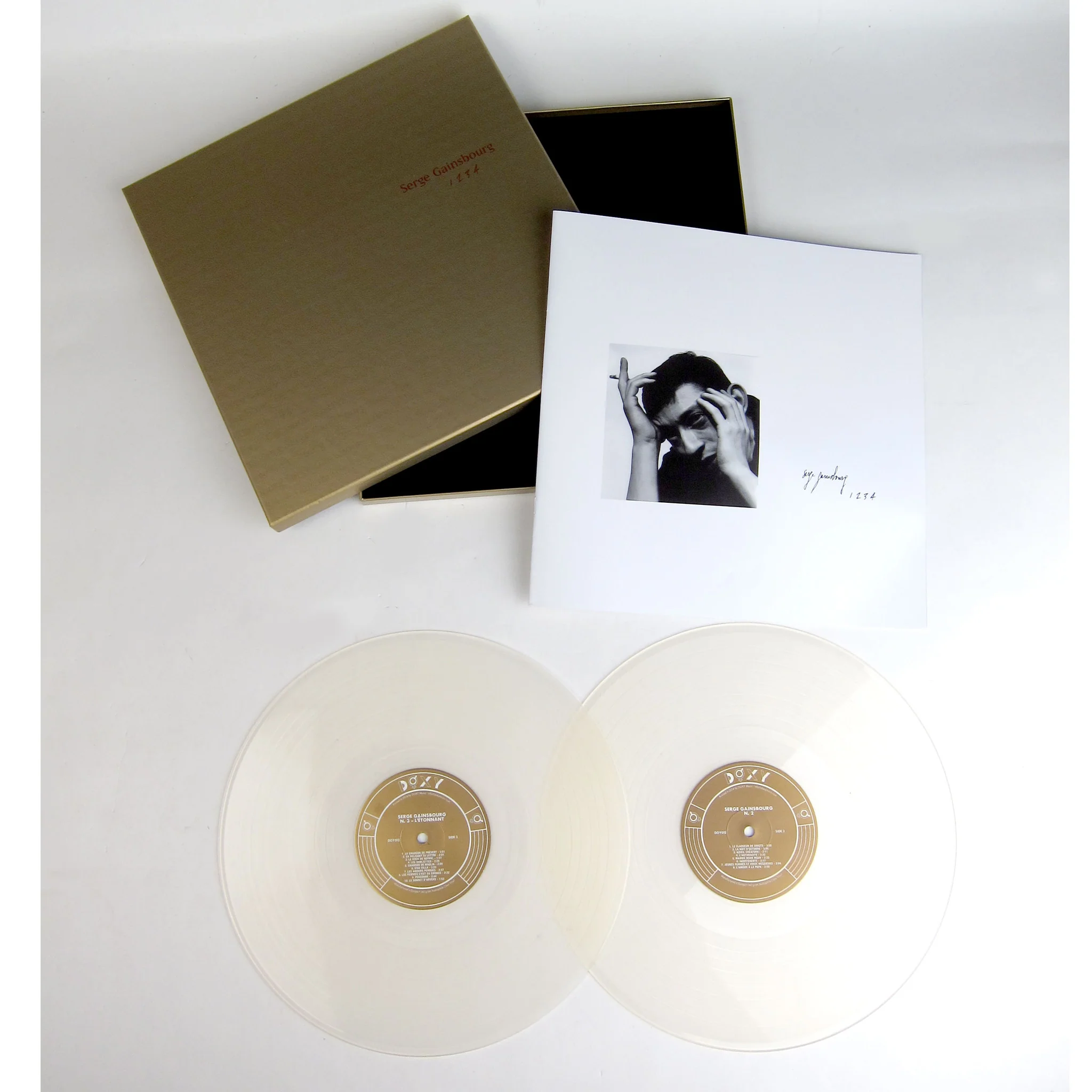 Serge Gainsbourg: 1 2 3 4  (Audiophile Clear Vinyl) ACV Vinyl Boxset 2LP