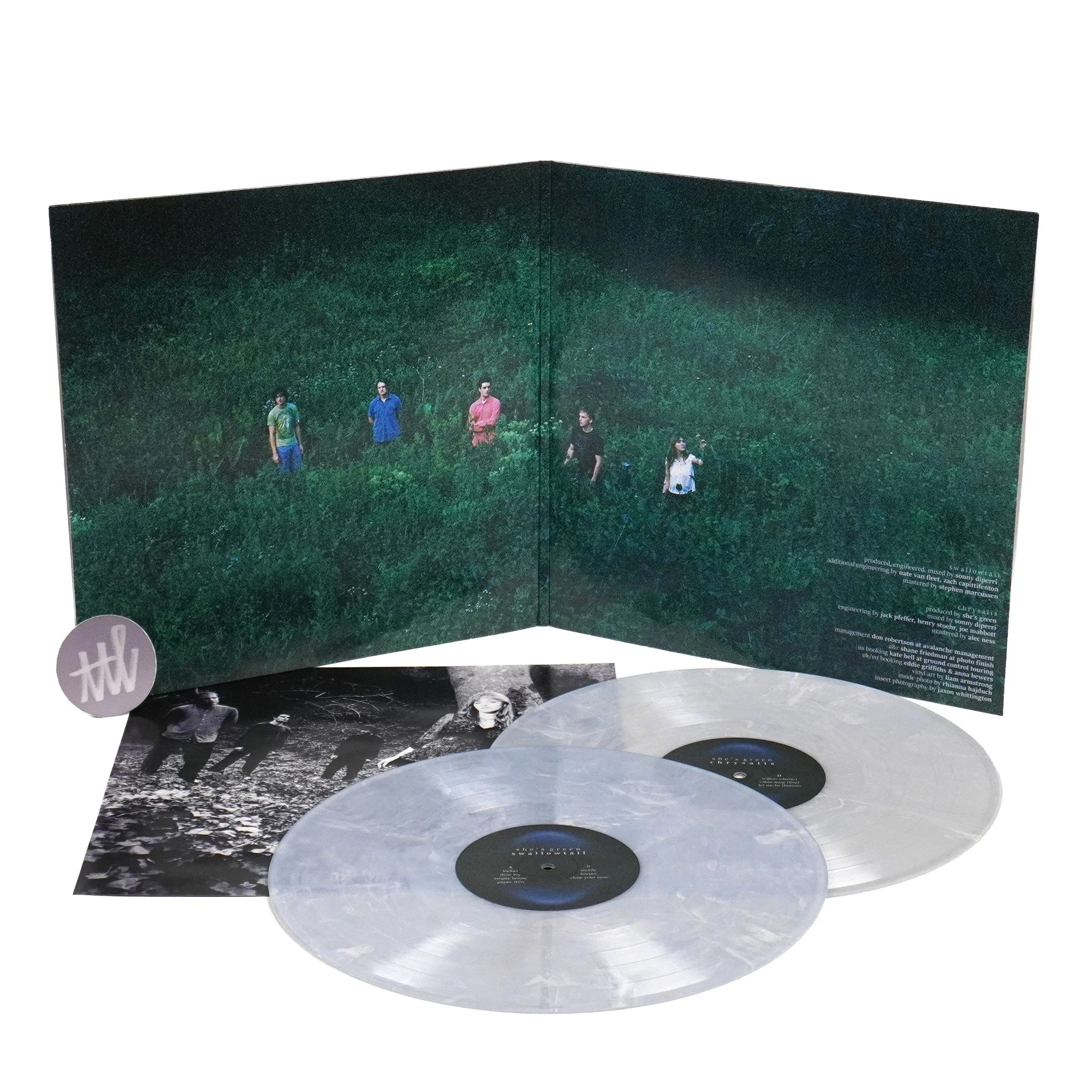 She's Green: Swallowtail / Chrysalis (Indie Exclusive Colored Vinyl) Vinyl 2LP - Image 2