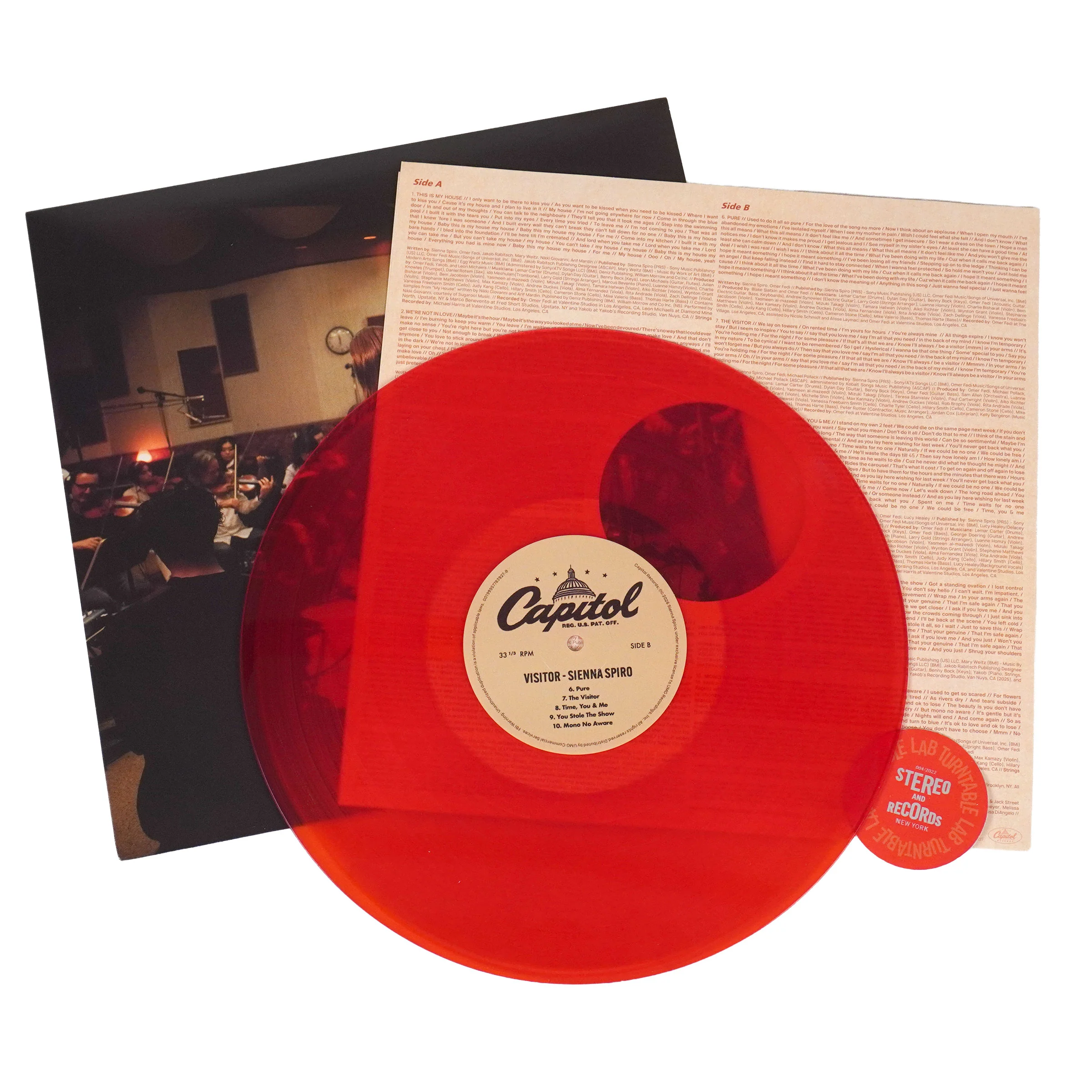 Sienna Spiro: Visitor (Indie Exclusive Colored Vinyl) Vinyl LP - Image 2