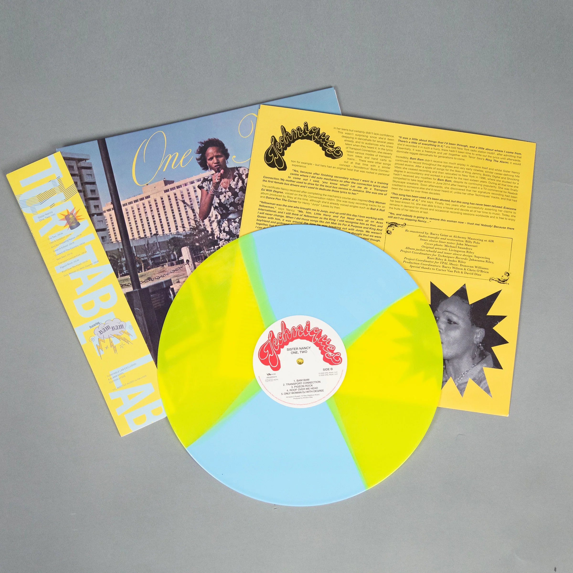Sister Nancy: One Two (Colored Vinyl) Vinyl LP - Turntable Lab Exclusive - LIMIT 1 PER CUSTOMER - PRE-ORDER - Image 2