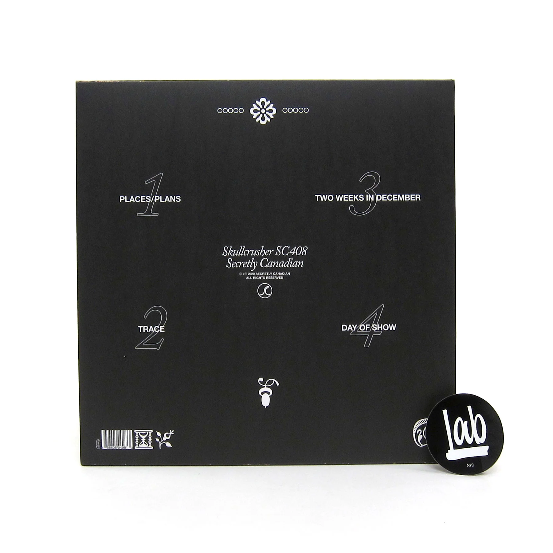 Skullcrusher: Skullcrusher EP (Clear Vinyl) Vinyl 12" - Image 3