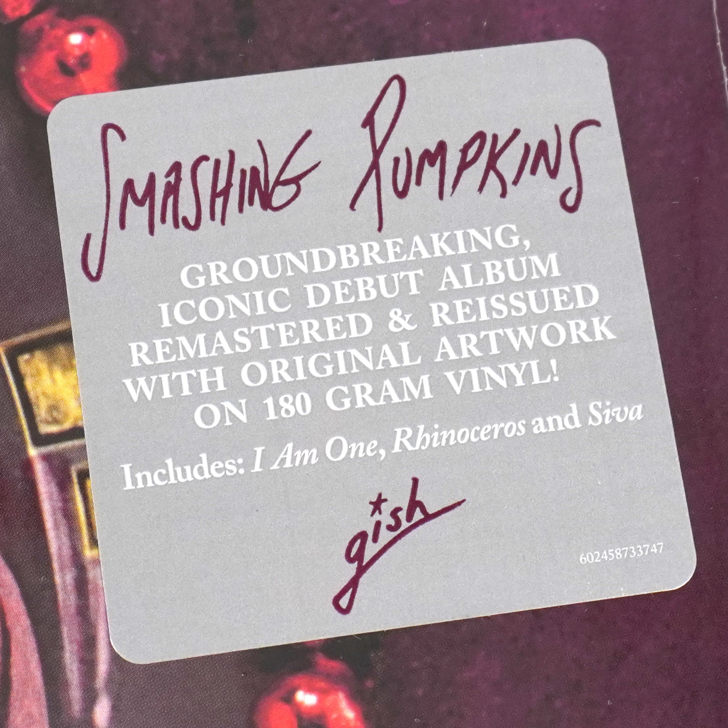 Smashing Pumpkins: Gish (180g) Vinyl LP - Image 4