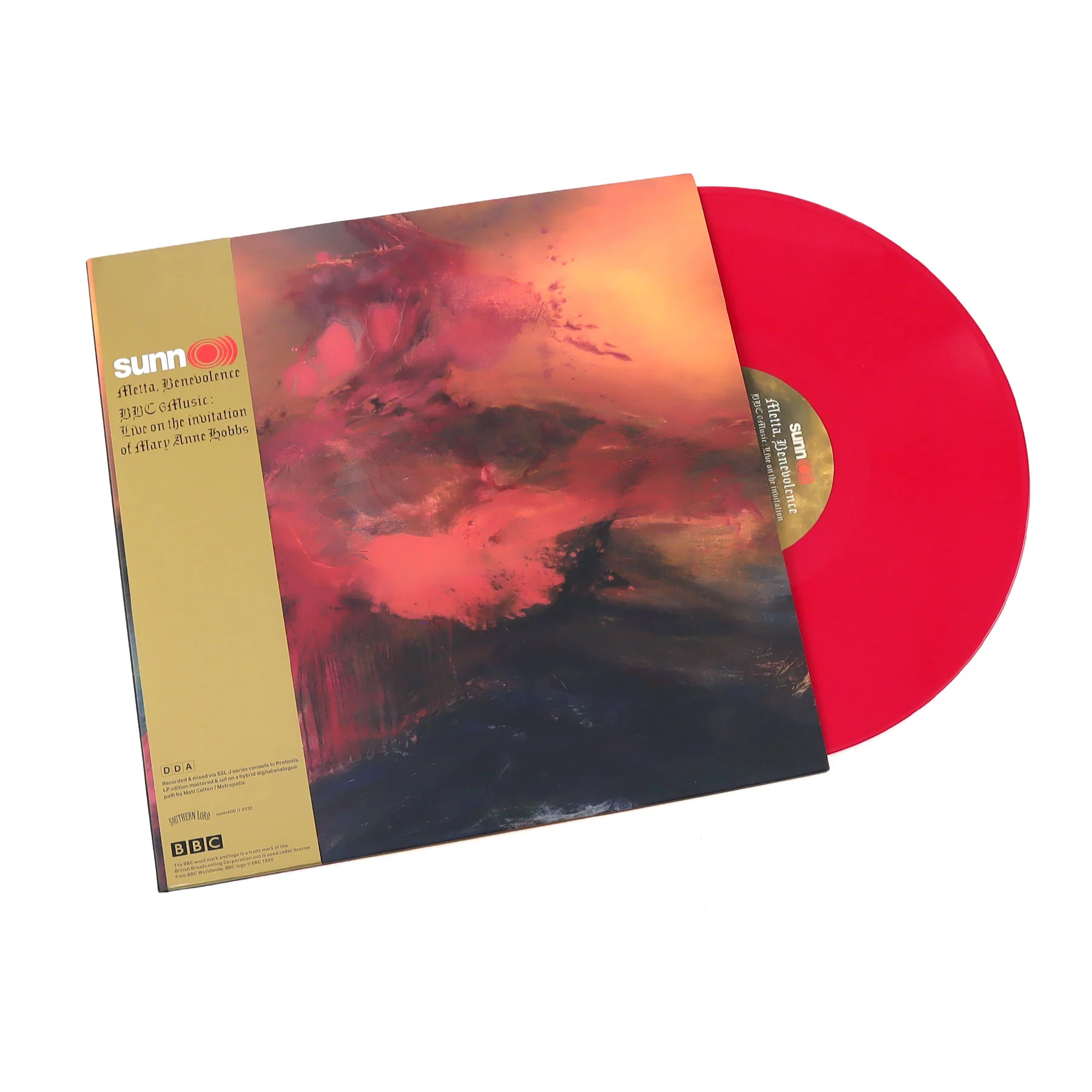 Sunn 0))): Metta, Benevolence BBC 6Music (Colored Vinyl) Vinyl 2LP