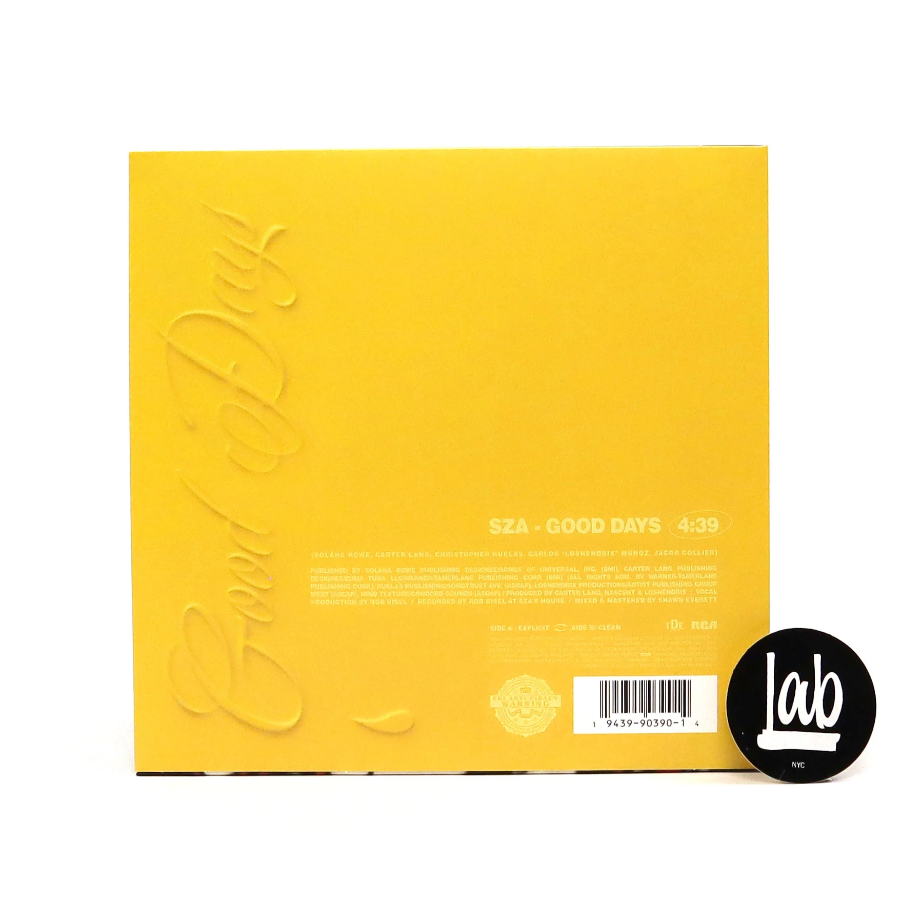 SZA: Good Days (Colored Vinyl) Vinyl 10" - Image 3