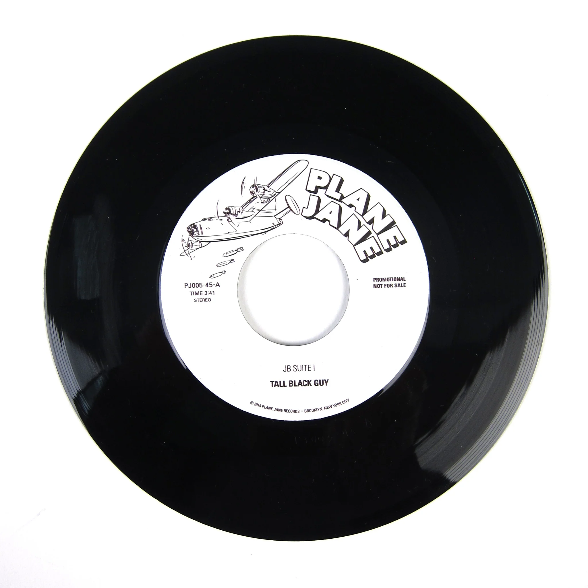 Tall Black Guy: JB Suite Pt 1 & 2 Vinyl 7"