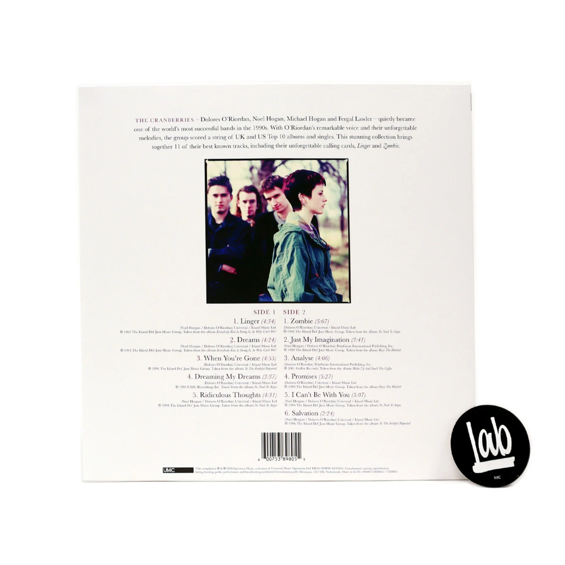 The Cranberries: Dreams - The Collection Vinyl LP - Image 2