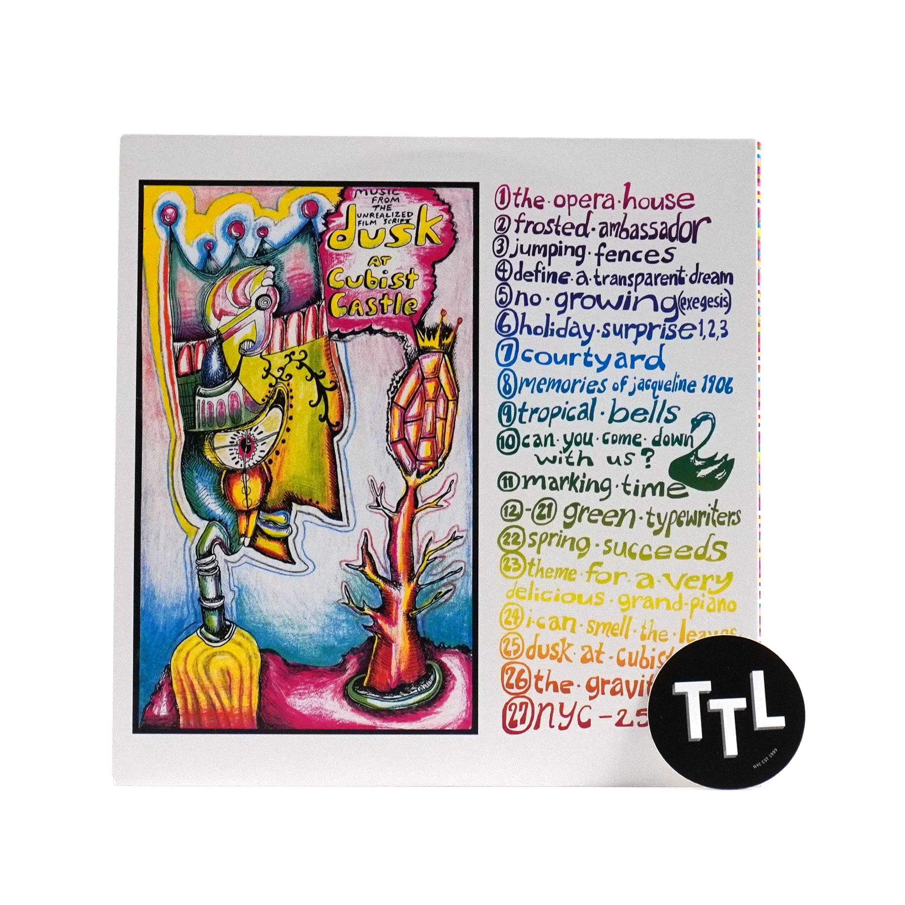 The Olivia Tremor Control: Music From The Unrealized Film Script Dusk At Cubist Castle (Colored Vinyl) Vinyl 2LP - Image 3