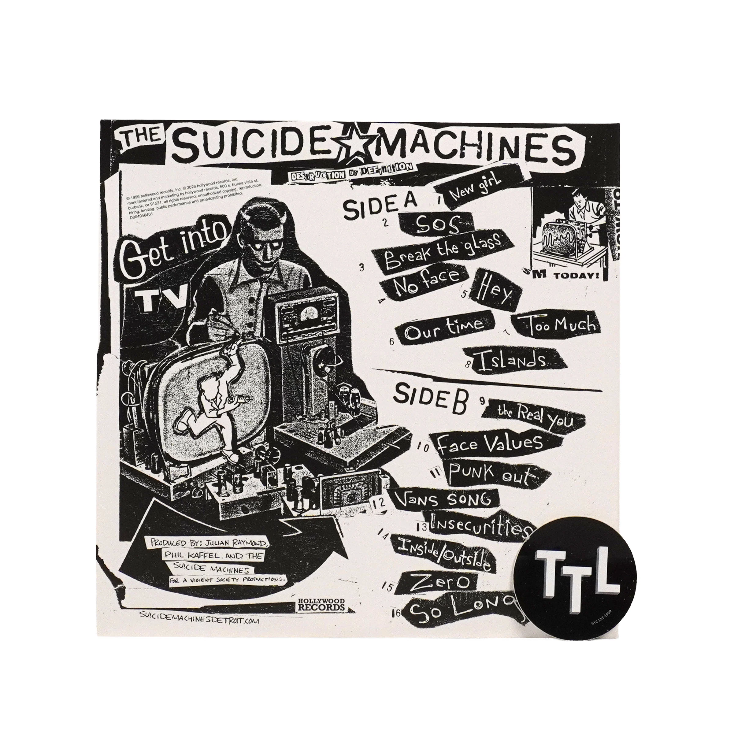 The Suicide Machines: Destruction By Definition (Colored Vinyl) Vinyl LP - Image 3