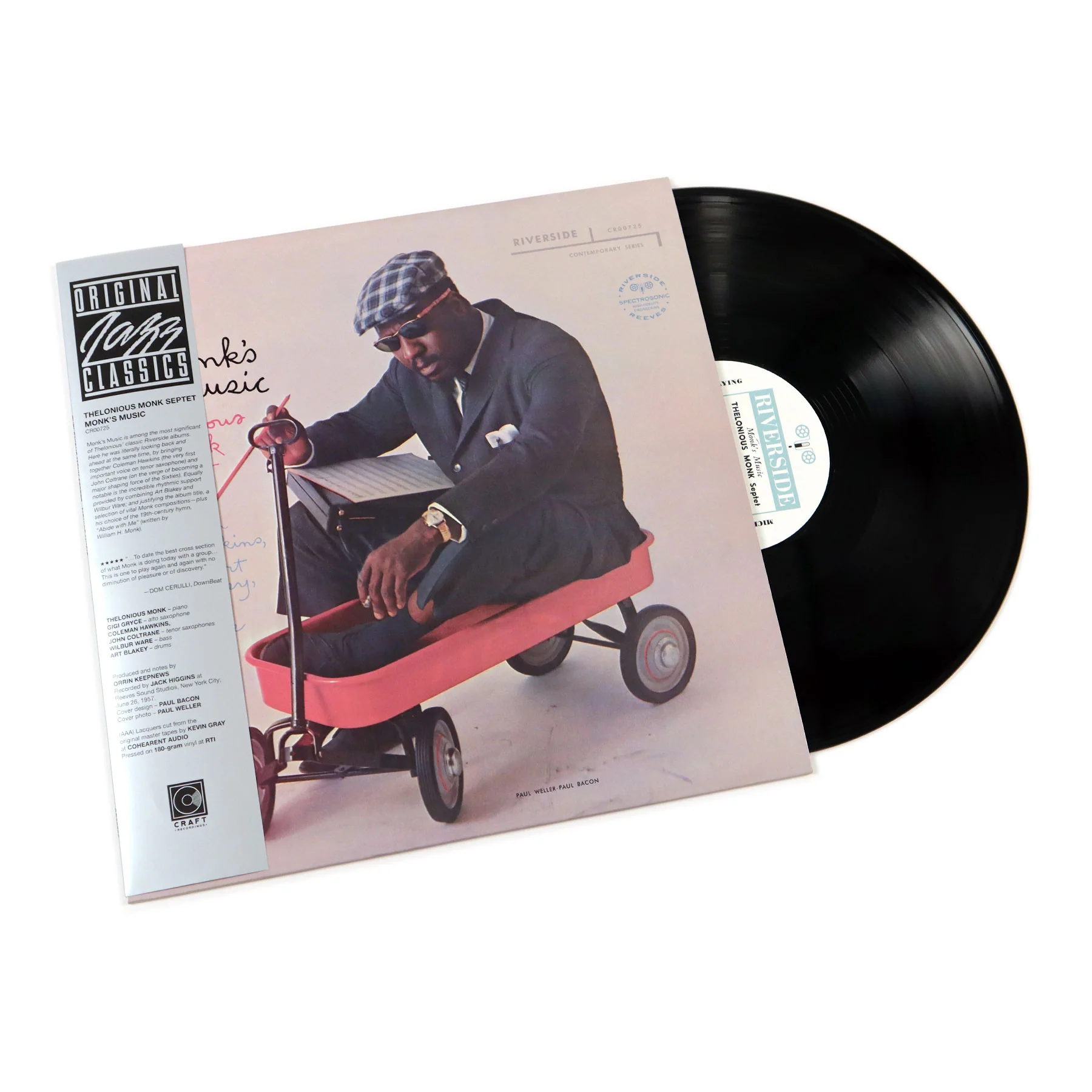 Thelonious Monk Septet: Monk's Music (Original Jazz Classics 180g) Vinyl LP