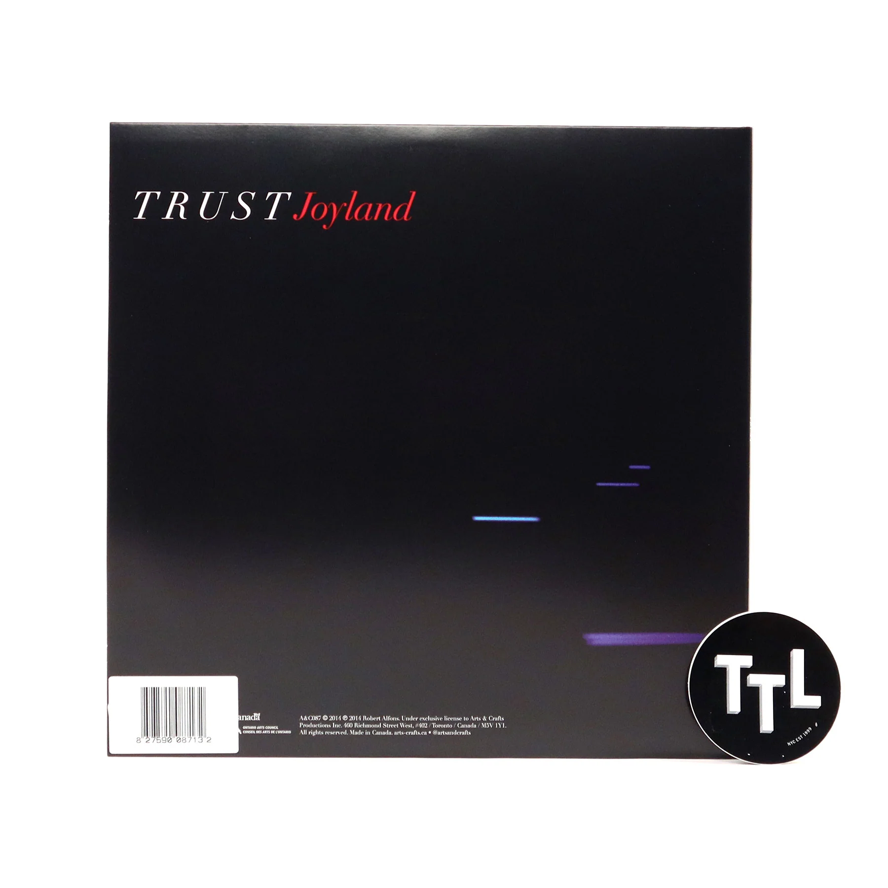 TR/ST: Joyland (Colored Vinyl) Vinyl LP - Image 3