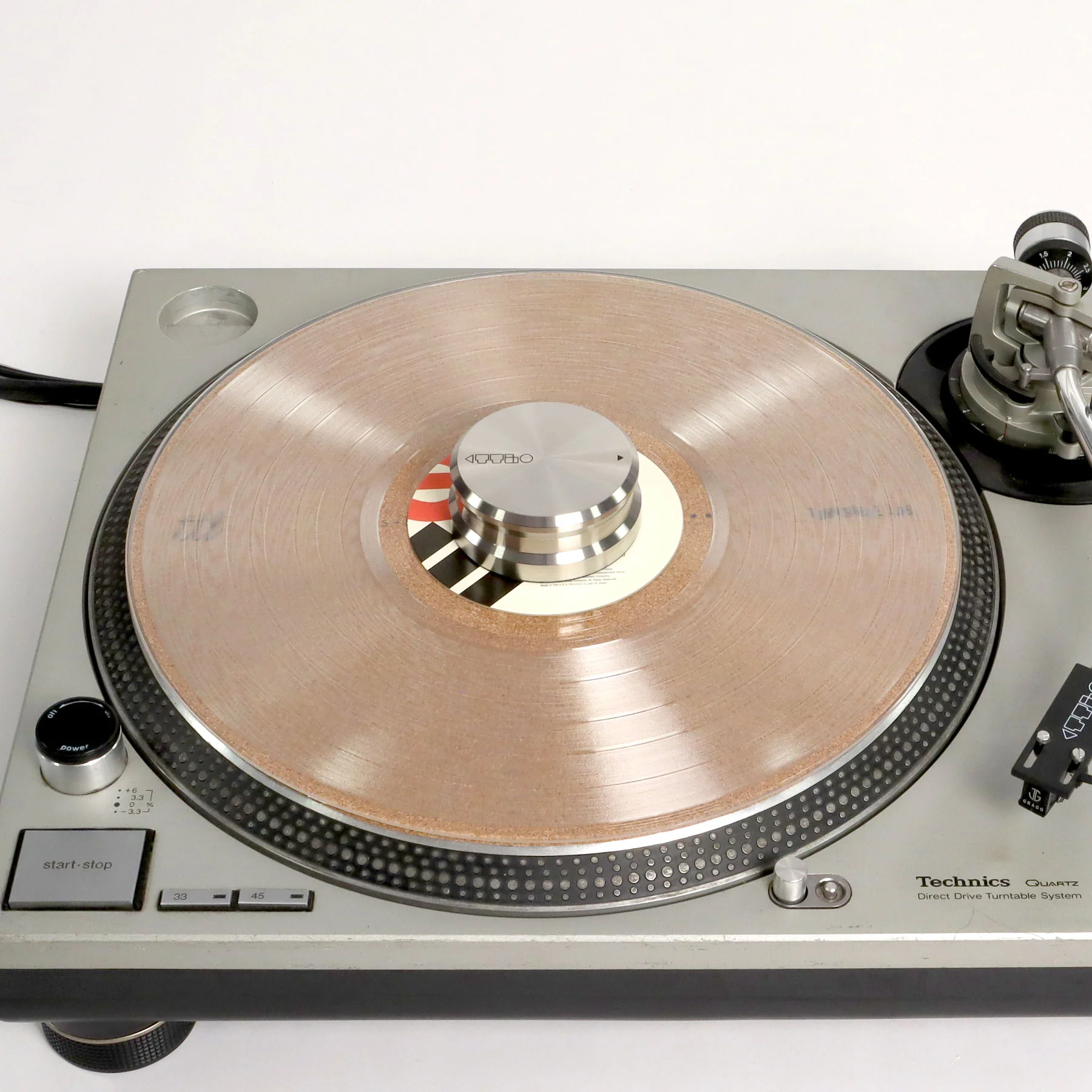 Turntable Lab: Cork Record Mat + Record Weight Bundle - Image 2