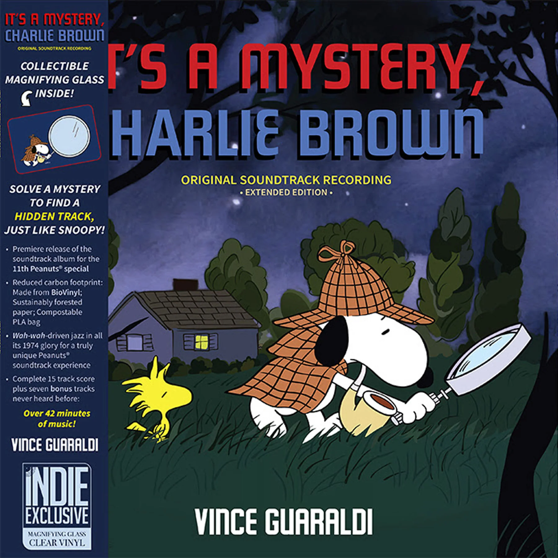 Vince Guaraldi: It's A Mystery, Charlie Brown (Indie Exclusive Colored Vinyl) Vinyl LP - PRE-ORDER - Image 3