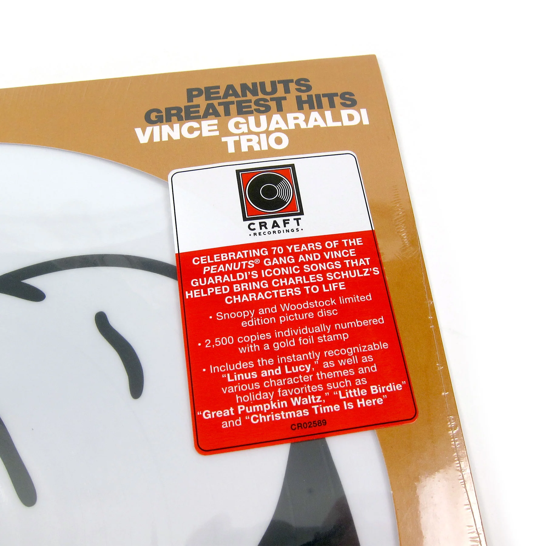Vince Guaraldi Trio: Peanuts Greatest Hits (Snoopy / Woodstock Pic Disc) Vinyl LP - Image 4