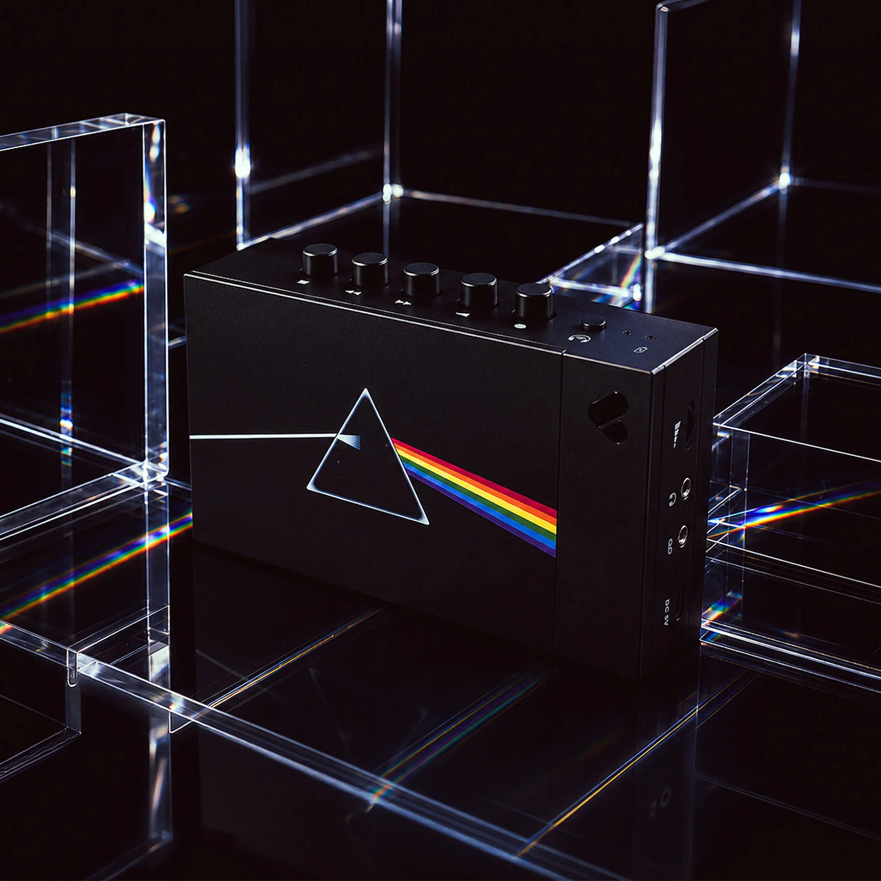 We Are Rewind: WE-001 Pink Floyd Edition Portable Cassette Player w/ Bluetooth + Cassette - Image 4