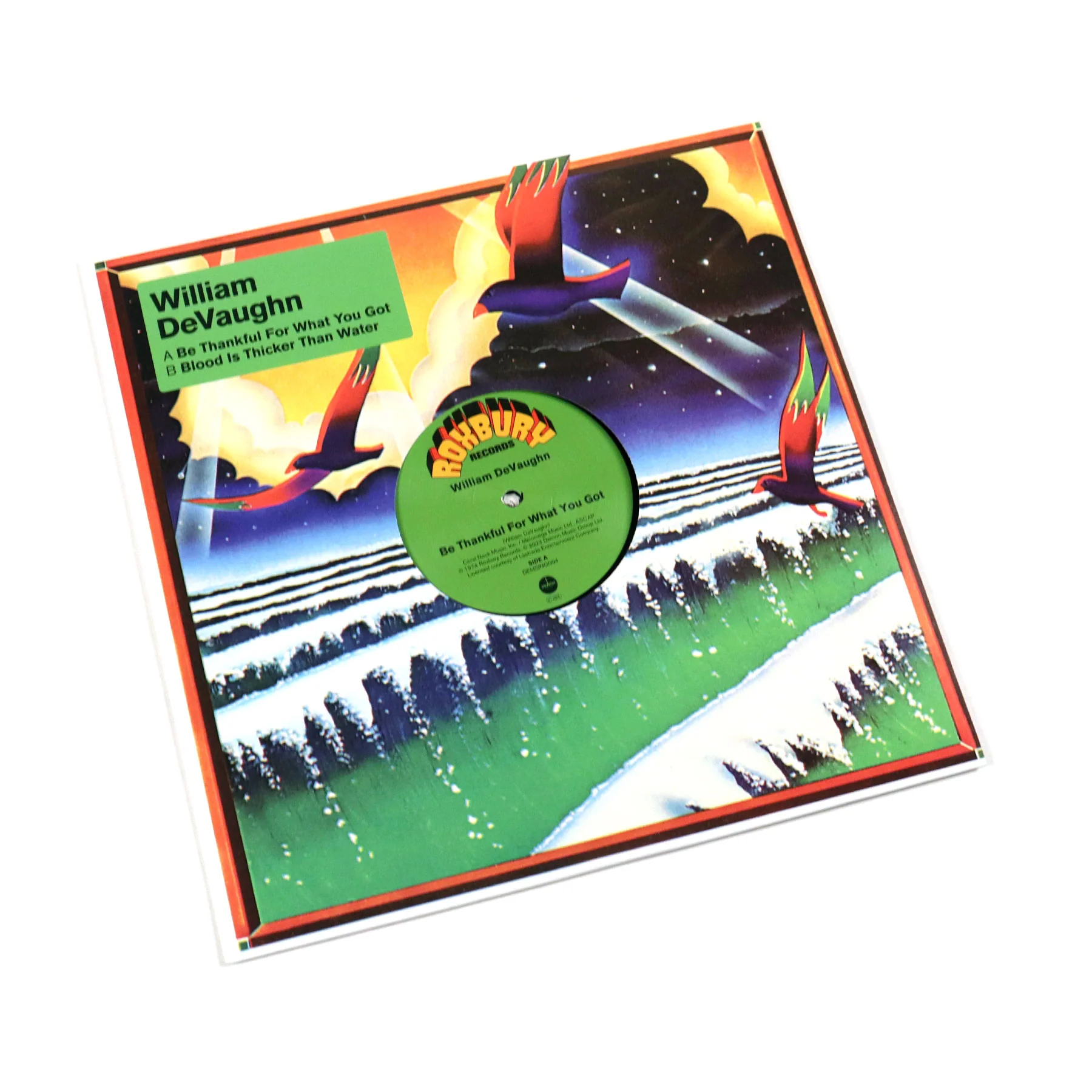 William DeVaughn: Be Thankful For What You Got Vinyl 12"