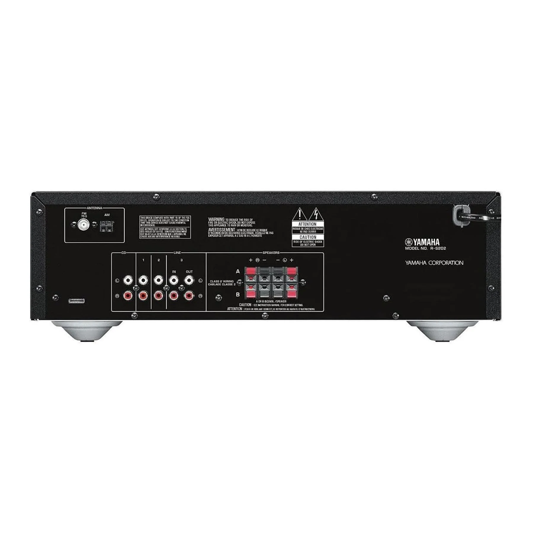 Yamaha: R-S202BL Natural Sound Stereo Receiver w/Bluetooth - Image 2