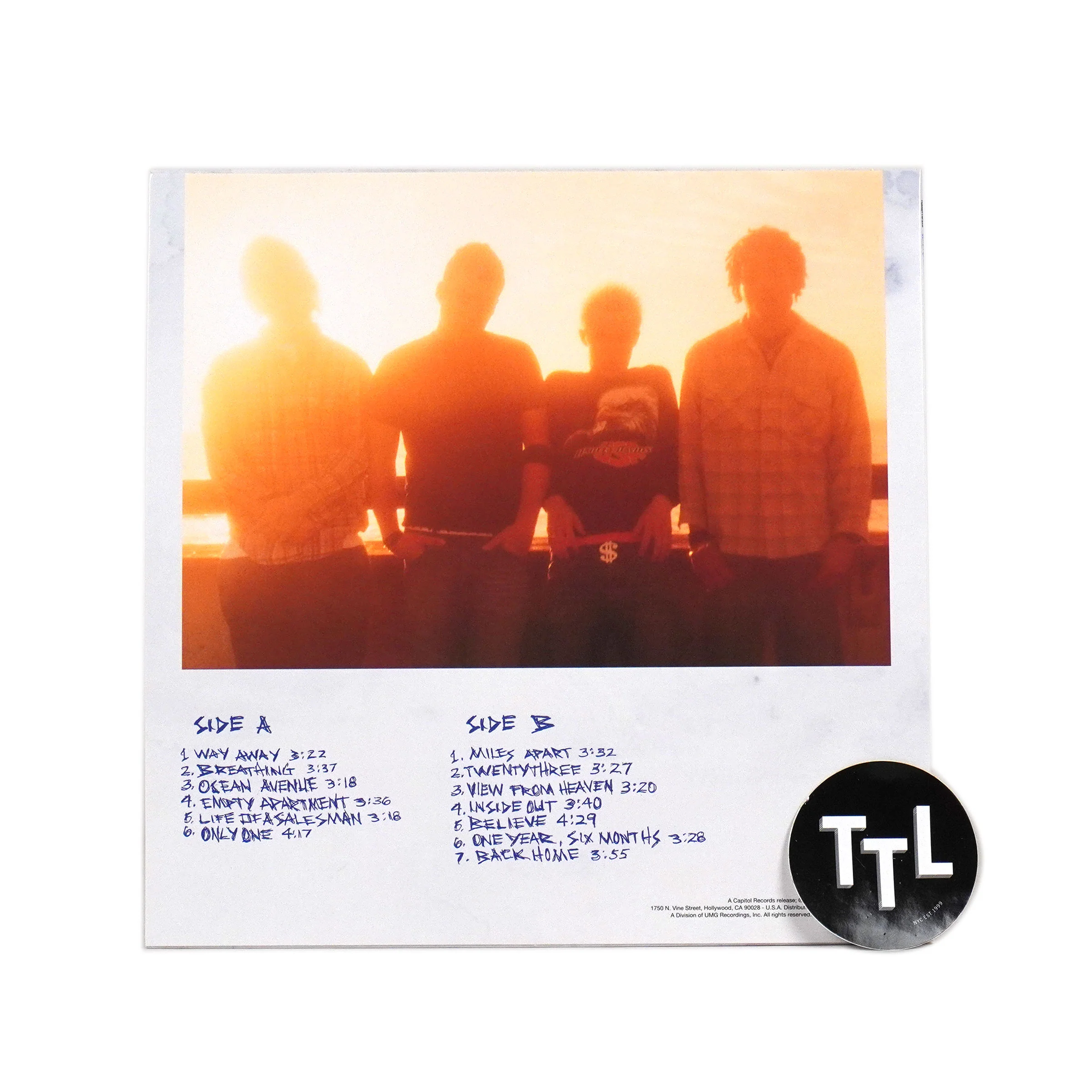 Yellowcard: Ocean Avenue Vinyl LP - Image 3